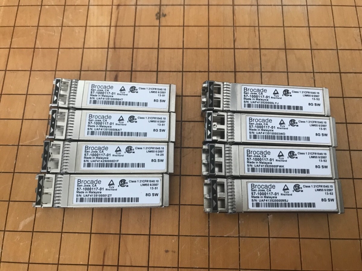 Modulo Ricetrasmettitore Brocade 57-1000117-01 8Gb-SW MMF 850nm - Foto 8