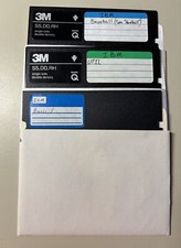 Vintage IBM Baseball Utility Basic 5.25  Floppy Disks VHTF