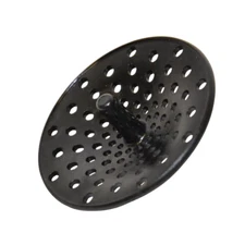 Concave Garbage Disposal Strainer in Black
