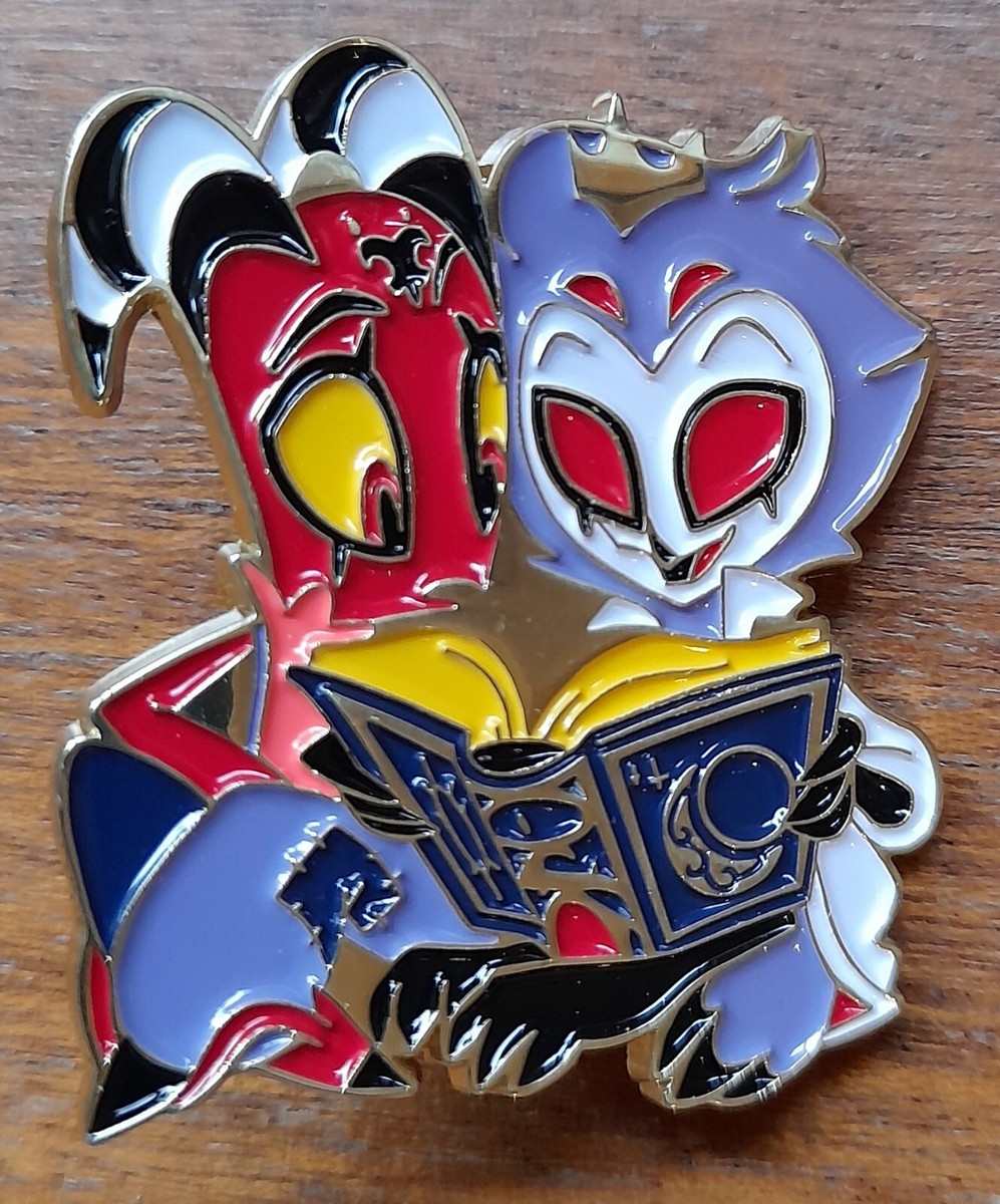 Hazbin Hotel Metal Enamel Pin Badge Brooch Helluva Boss Stolas