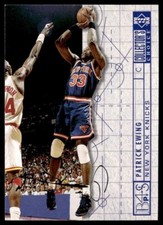 1994-95 Collector's Choice Silver Signature #389 Patrick Ewing