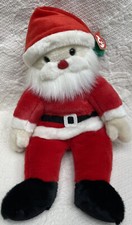 TY LARGE Santa Beanie BUDDY Plush 2000 15" Holiday NWT