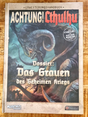 Achtung! Cthulhu   Dossier: Das Grauen des Geheimen Krieges | HARDCOVER