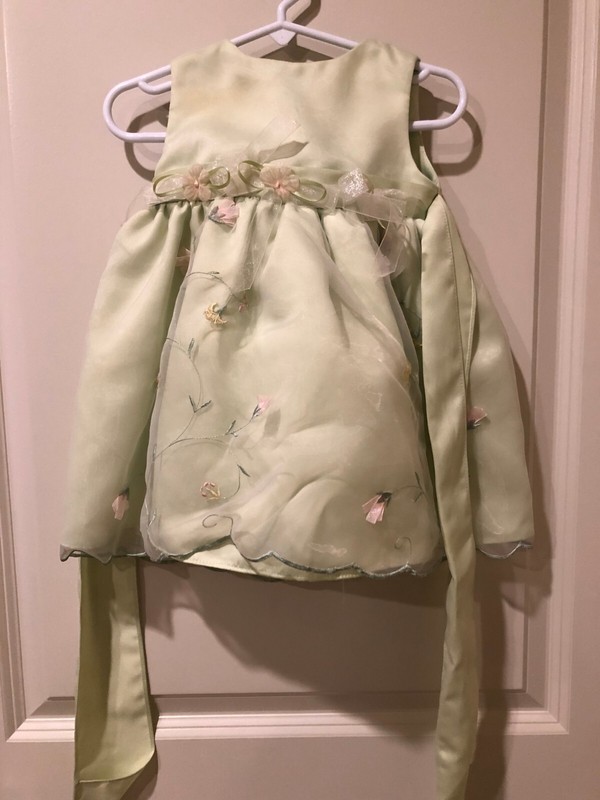 Girl Rare Editions Holiday Dress 12M EUC NR