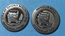 Great Smoky Mountains National Park Mingus Mill Token