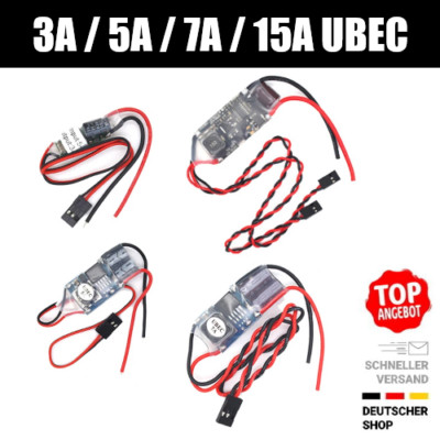   Hobbyfield 3A 5A 7A 15A BEC UBEC Lipo F3B F3J F3F