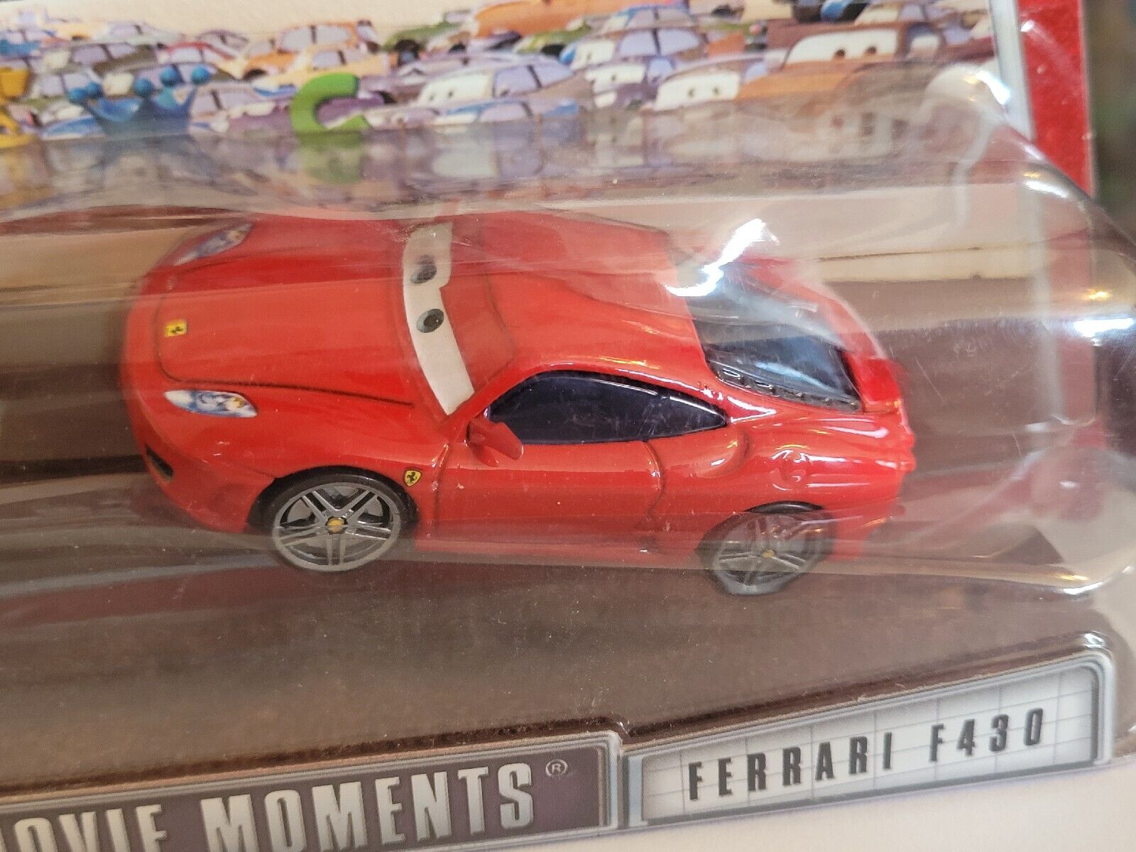 Disney Pixar Movie Cars Race-O-Rama Ferrari F430 Toy Car #21 