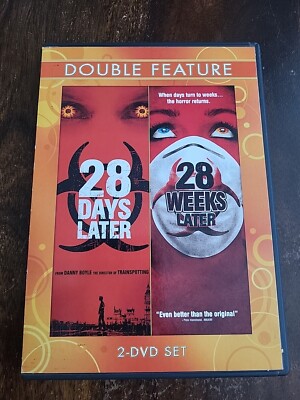 28 Days Later/28 Weeks Later Widescreen Double Feature 2-DVD Set OOP Extra Cover