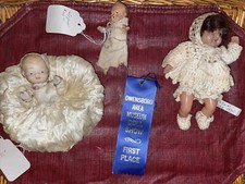 155 inv Vintage celluloid dolls, Lot Of 15 Hong Kong Baby Japan, Germany Irwin