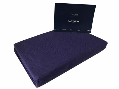 Copriletto blu 100% cotone