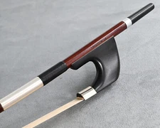 810BG 3/4 Size German Style Master Pernambuco Bass Bow TOP Craftsmanship