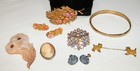 Gorgeous 10Pc VINTAGE & STERLING SILVER JEWELRY LOT Weiss~Cameo~925 JCM~Japan — photo 3