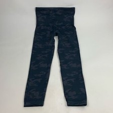 Spanx Dark Camouflage Leggings Size XL Stretch Wide waist band New NWOT