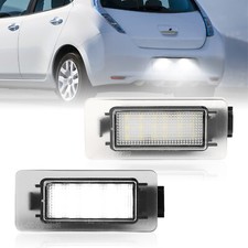 2x Luz de matrícula para Nissan Serena Altima Suzuki Landy Dacia Duster
