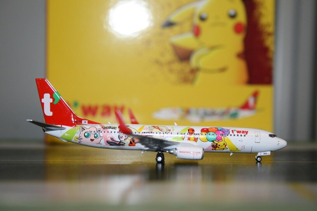 Phoenix 1:400 T'Way Airlines Boeing 737-800 HL8306 (04510 Phoenix 1:400 T'Way Airlines Boeing 737-800 HL8306 (04510