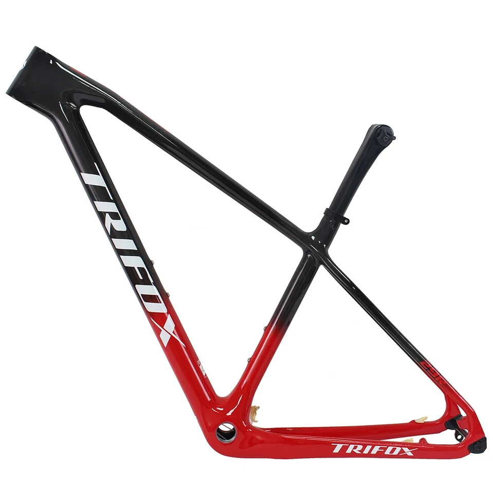 29er Carbon MTB Bicycle Frame 148mm Boost Disc Brake Full Internal Cable Routing - Image 3 of 4