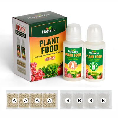 Hydroponics Nutrients (1000Ml in Total), Plant Food A&B for Hydroponics Growing 