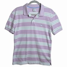 Brooks Brothers 1818 Performance Slim Fit Striped Polo Multi Colored Men's Sz M
