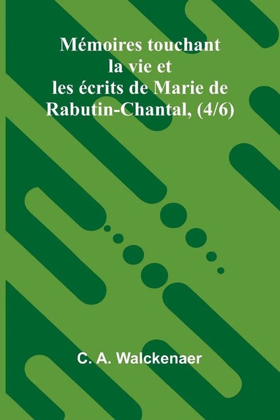 M Moires Touchant La Vie Et Les Ecrits De Marie De Rabutin-Chantal, (4/6) Buch-image