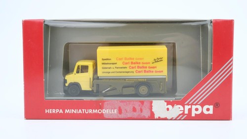Transpaleta de piso bajo Herpa H0 043625 MB Carl Balke | Condition: Gebraucht