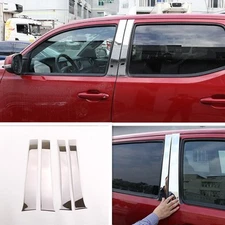 For Toyota Tacoma 2022-2024 Stainless steel Car Window BC Pillar Post Trim Cover