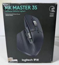 Logitech MX Master 3S Performance Wireless Mouse - Graphite 910-006557 OPEN BOX