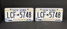 New York Plates LCF-5748 Excelsior Statue of Liberty NYC Skyline Niagara Falls