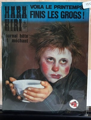 Hara Kiri Magazine - No.115 - Voila Le Printemps - French Satirical - 1971