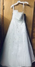 Tiffany Beaded Wedding Dress Elegant Bridal Gown