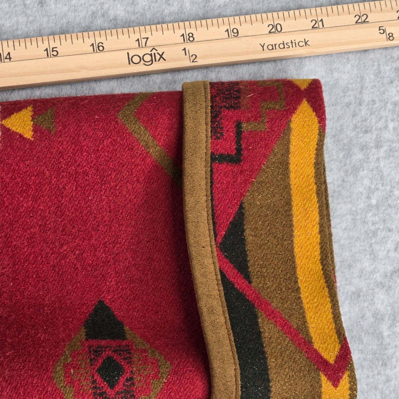 Pendleton Knockabouts Coat Large Red Aztec Navajo… - image 14