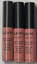 NYX Soft Matte Lip Cream, SMLC06 Istanbul, 3 Pack