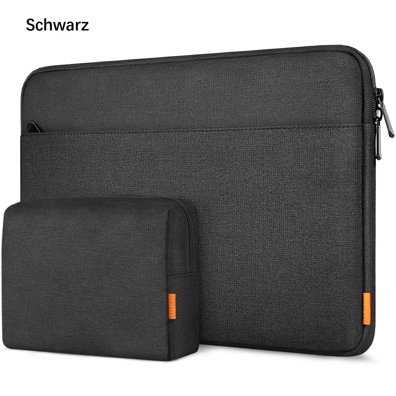 Housse PC portable en tissu déperlant haute densité et finitions soignées