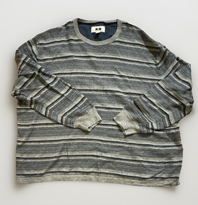 Joseph Abboud Men's 3X Big & Tall Striped Pullover Sweater.               (0052)