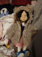 Beautiful Hand Made  Doll (Not By Me) She Comes with a  Selection Clothes