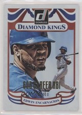 2014 Donruss Diamond Kings Gold Career Stat Line /400 Edwin Encarnacion #209 1i3