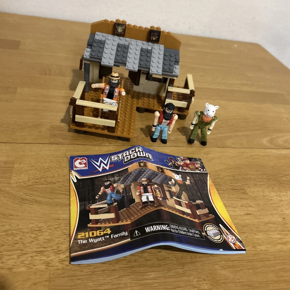 WWE Stackdown 21064 The Wyatt Family Bray Wyatt Luke Harper Erik Rowan 2014 Foto 2 de 4