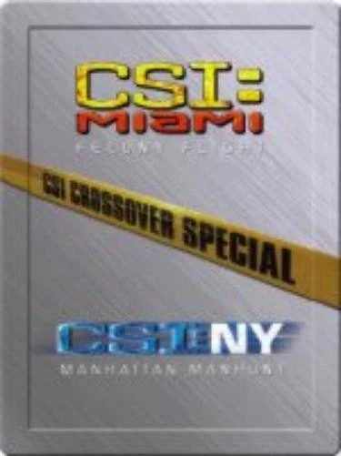 CSI Miami - New York CROSSOVER SPECIAL - steel case collectors (DVD) (UK IMPORT) - Image 2 of 2