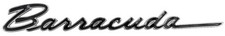 1964 Plymouth Barracuda Barracuda Front Fender Emblem Lh Drivers Side 1964 Plymouth Barracuda Barracuda Front Fender Emblem Lh Drivers Side
