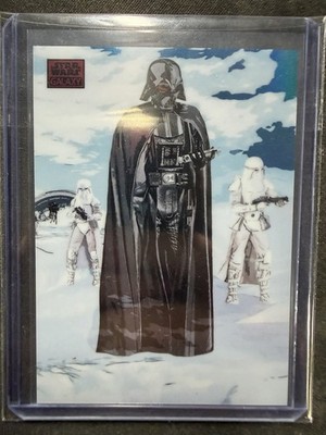 Topps Star Wars Galaxy Chrome 2026 The Gift #72 Red Refractor /5 Darth Vader