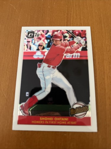 2019 Panini Donruss Optic Highlights Shohei Ohtani BASEBALLCard #H1 MINT