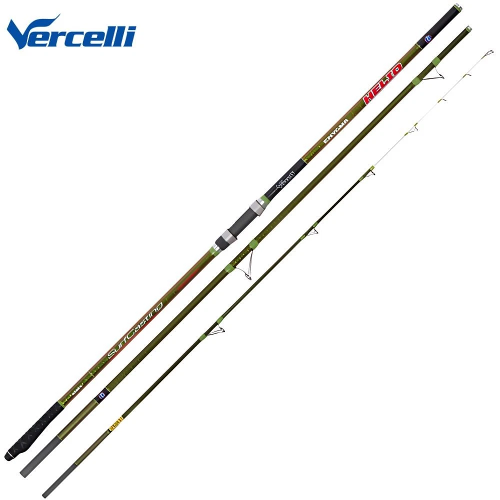 VERCELLI Saltwater Fishing Surfcasting Rod ENYGMA HELIO 4.20m 3sec / 100-200g