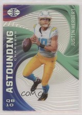 2020 Panini Illusions Astounding Emerald Justin Herbert #A3 0g27