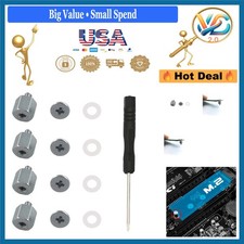 M.2 Screw Kit for ASUS Motherboards NVMe SSD Mounting Standoff and Screws