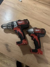 Milwaukee C18ID C18PD Twin Set 18v Cordless Combi Hammer Impact Driver Body Only