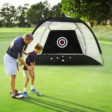 Golf Net with Target Cloth Golf Training Hitting Aid Practice Nets for Backyard