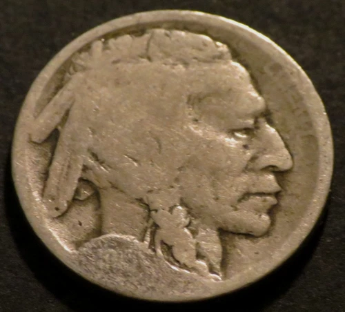 1915 D Buffalo Nickel Semi-Key Date Restored Five Cent 5c Coin E328