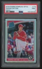 2018 Panini Donruss Optic Shohei Ohtani RC Rated Rookie Holo #176 PSA 9