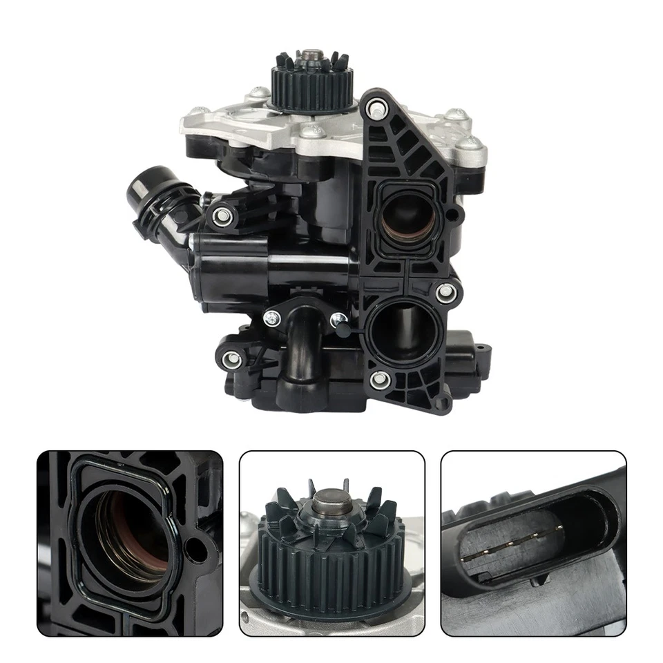 New Water Pump Thermostat Kit Fit For Audi A4 Quattro 2017 2018 2019 538036010 - Image 3 of 4