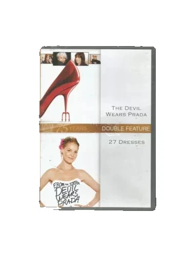 THE DEVIL WEARS PRADA 27 DRESSES (DVD) VG Disc + Cover Art NO CASE