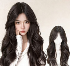 New Fashion Big Wavy 100 Heat Resistant High Quality Synthetic Full Wig 24"